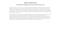 Desktop Screenshot of moyoinstitute.org