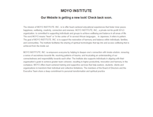 Tablet Screenshot of moyoinstitute.org